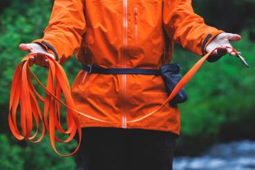 Ruffwear Rogue Long Line Blaze Orange